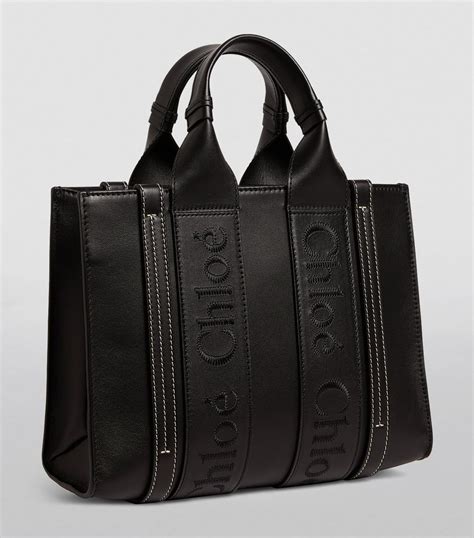 chloe tote bag black.